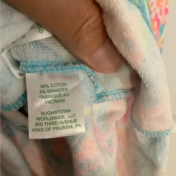 🎈HOST PICK🎈 Lilly Pulitzer Jace Romper Tropical Punch Sz Large - Picture 7 of 8